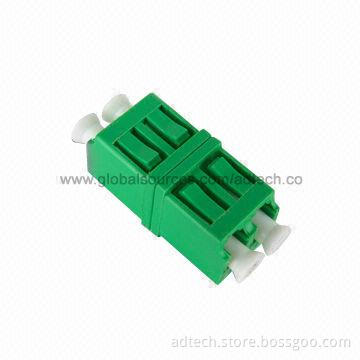 LC/APC Duplex Fiber-optic Adapter/Coupler/Connector without Flange